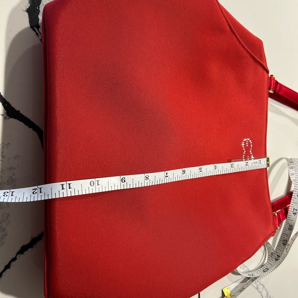 Escada Beaute Bright Red Purse - Picture 9 of 11
